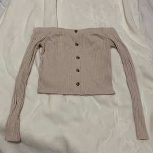 Brandy Melville Off the Shoulder Top